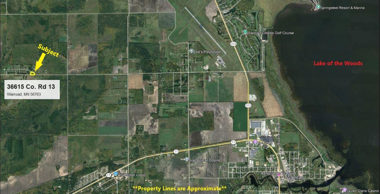 land for sale at 36615 County Road 13 in Warroad, MN (photo 2 of 14)