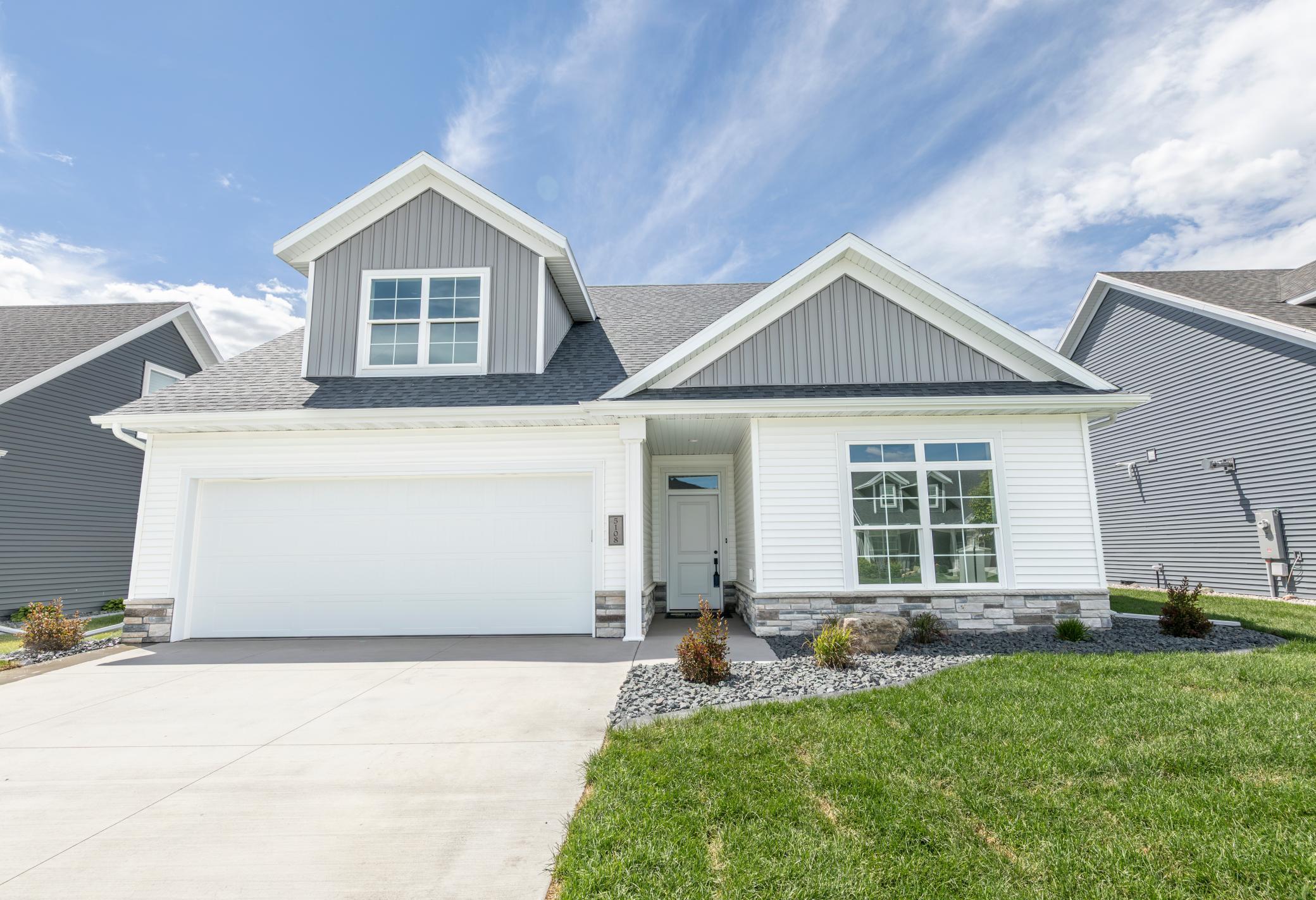 2025 single family home for sale at 5108 Mira Way W in West Fargo, ND — 2 bed, 3 bath