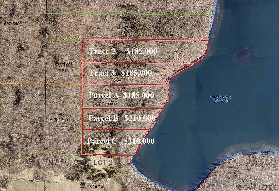land for sale at TBD - Parcel B Ticonderoga Trail in Hackensack, MN
