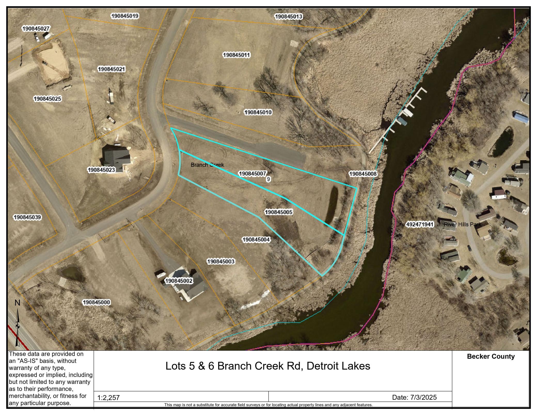 land for sale at Lots 5 & 6 Branch Creek Road in Detroit Lakes, MN (photo 29 of 29)