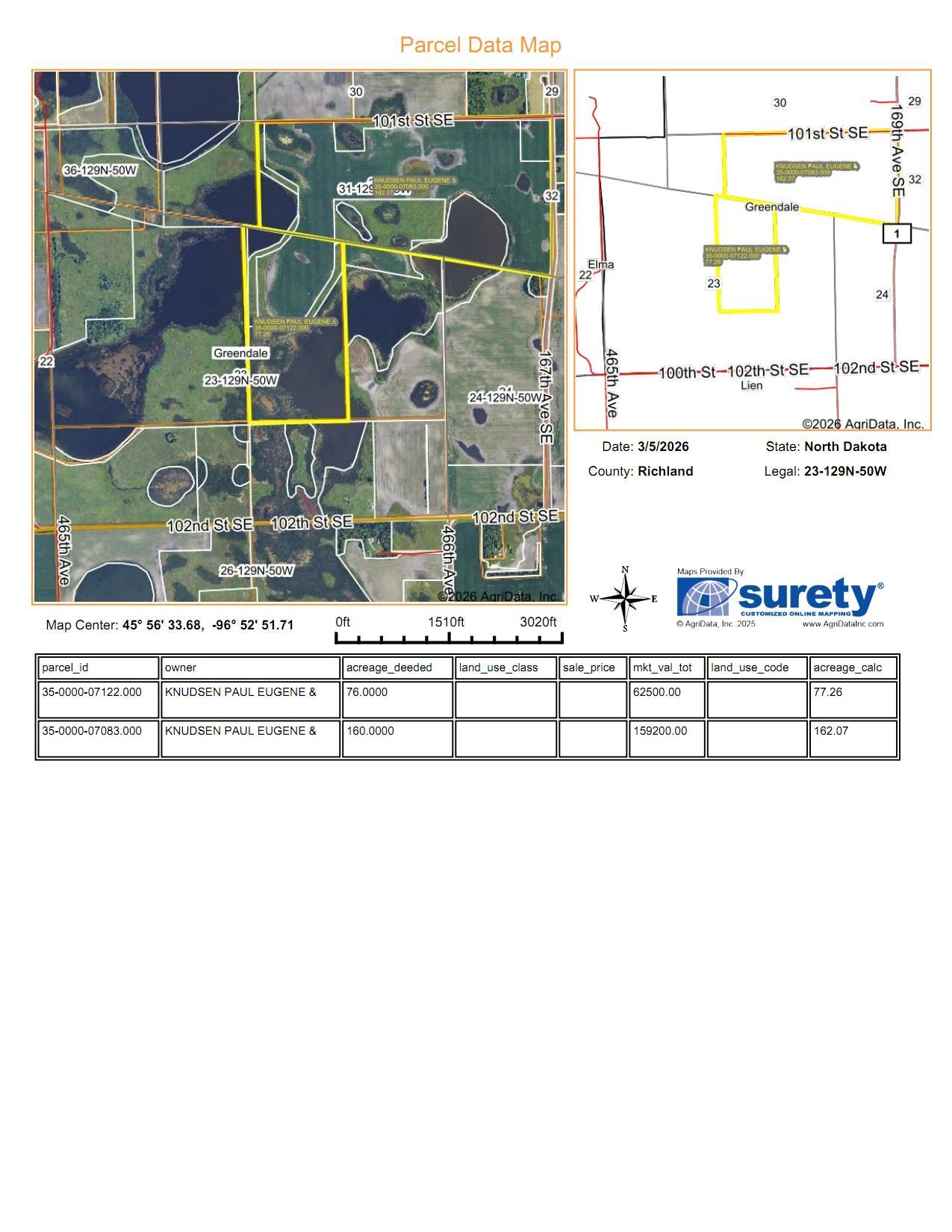 land for sale at TBD County Road 1 in Hankinson, ND (photo 51 of 54)