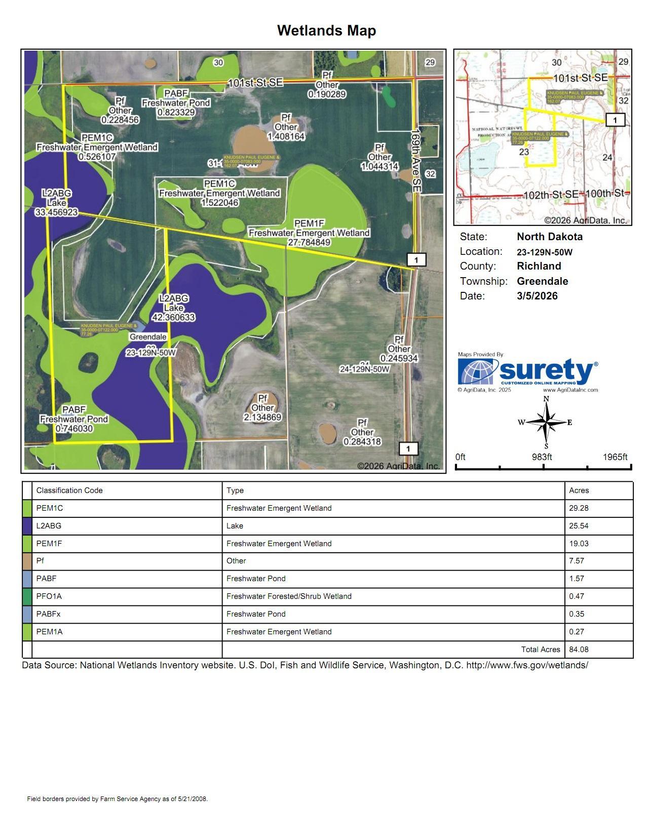 land for sale at TBD County Road 1 in Hankinson, ND (photo 54 of 54)