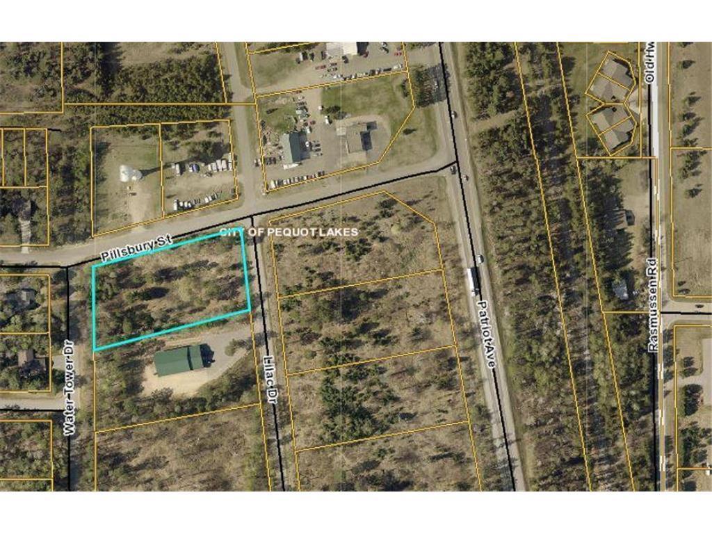 land for sale at Pillsbury and Lilac XX in Pequot Lakes, MN