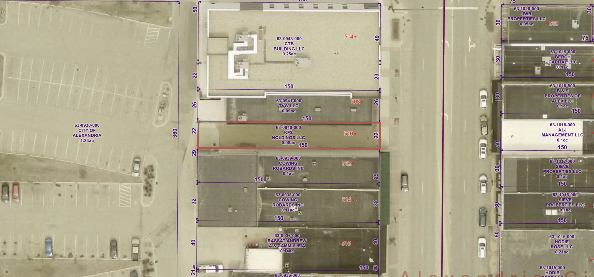 land for sale at 510 Broadway Street in Alexandria, MN (photo 3 of 3)