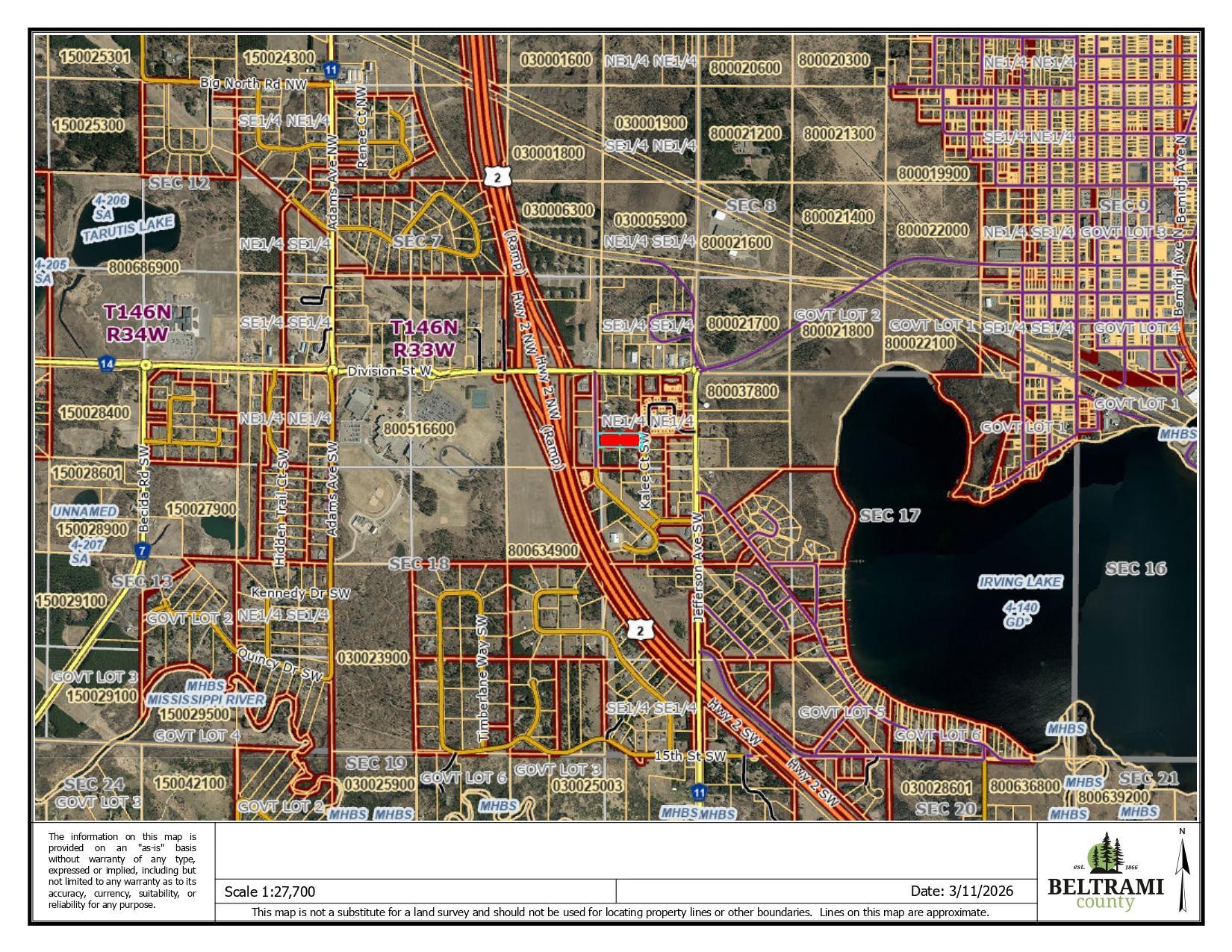 land for sale at TBD Mag Seven Court SW in Bemidji, MN (photo 5 of 5)