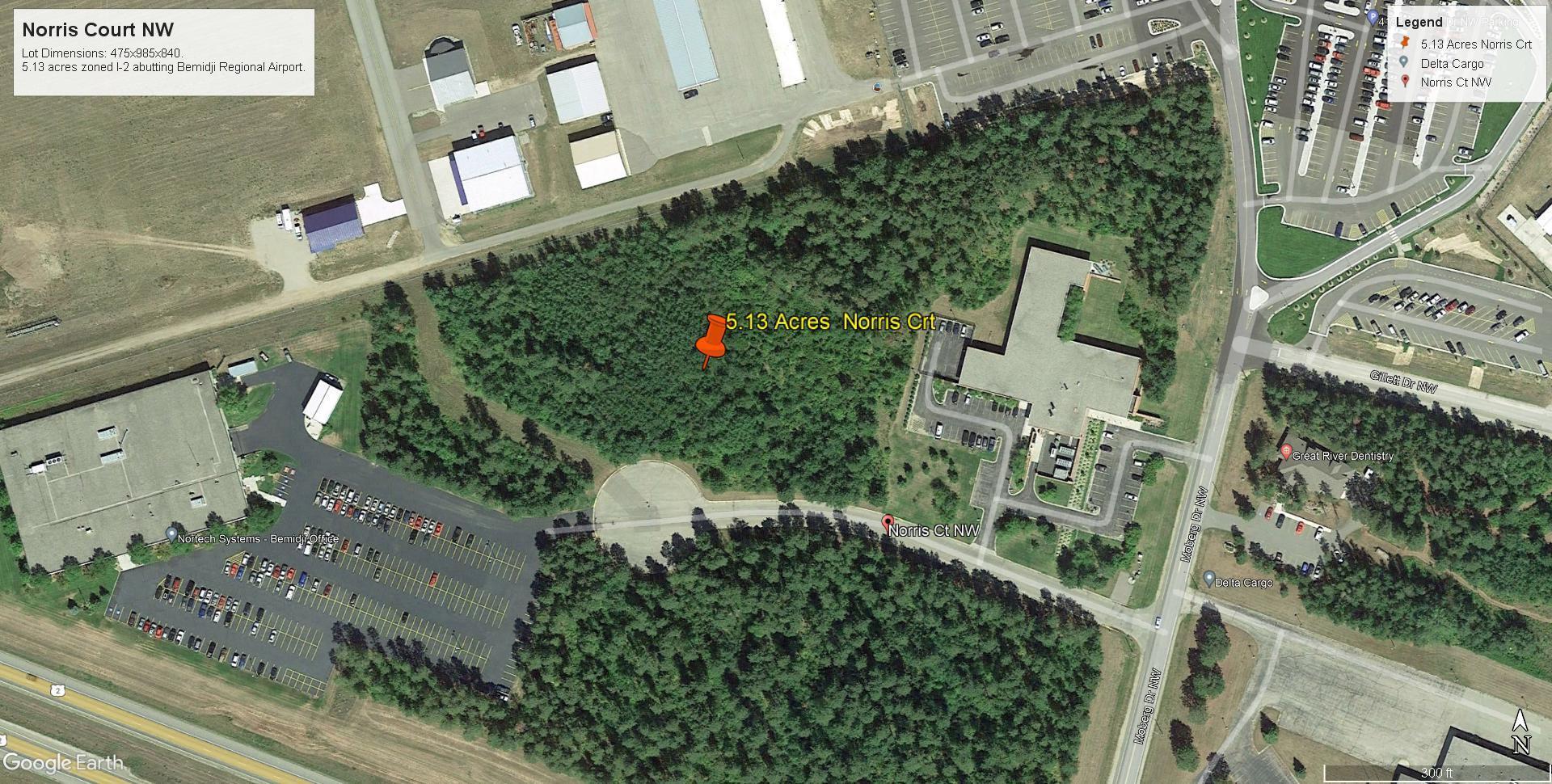 land for sale at TBD Norris Court NW in Bemidji, MN