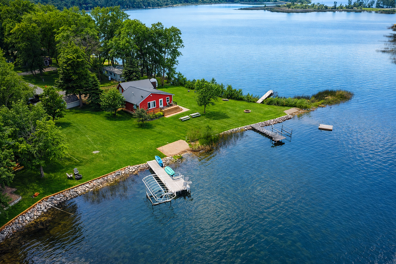 1976 single family home for sale at 13150 Maple Circle Drive SE in Glenwood, MN — 3 bed, 2 bath