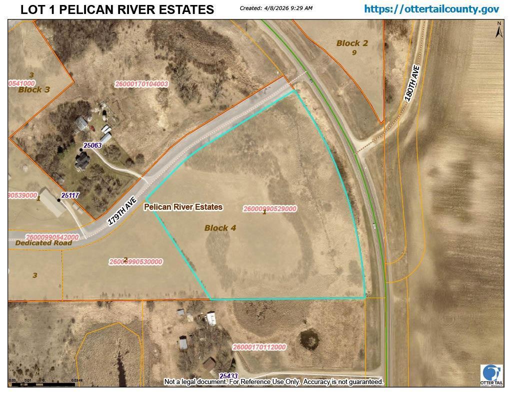 land for sale at Lot 1 BLK 3 179th Ave in Fergus Falls, MN
