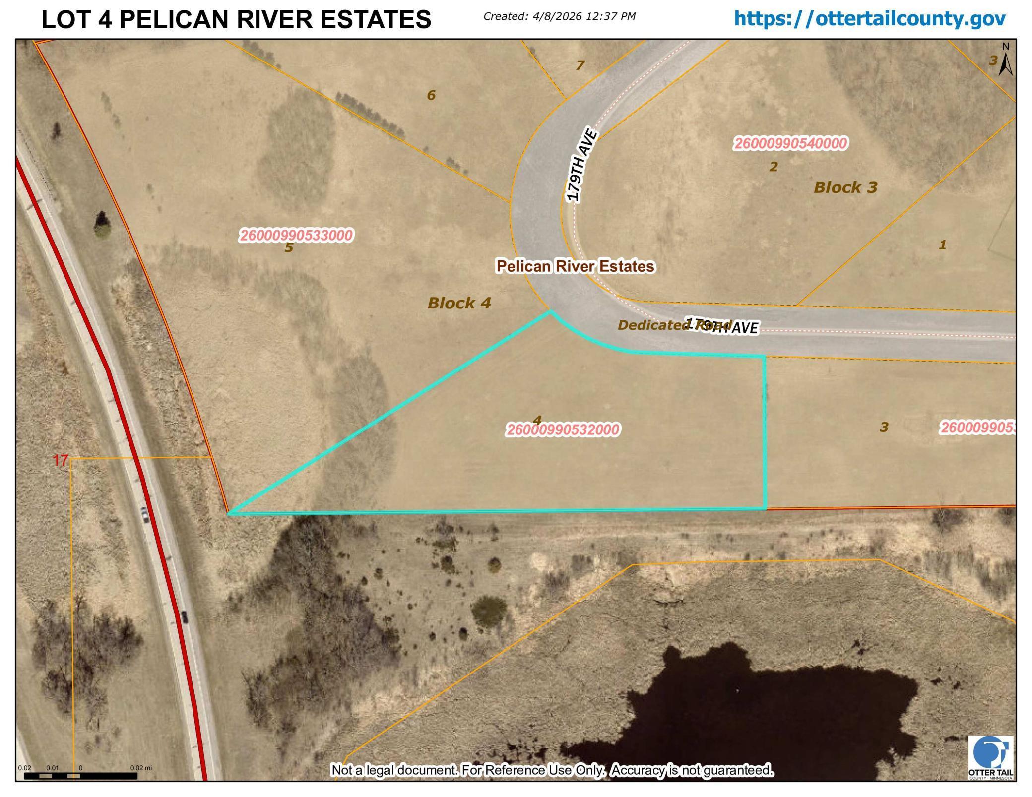 land for sale at Lot 4 BLK 3 179th Ave in Fergus Falls, MN