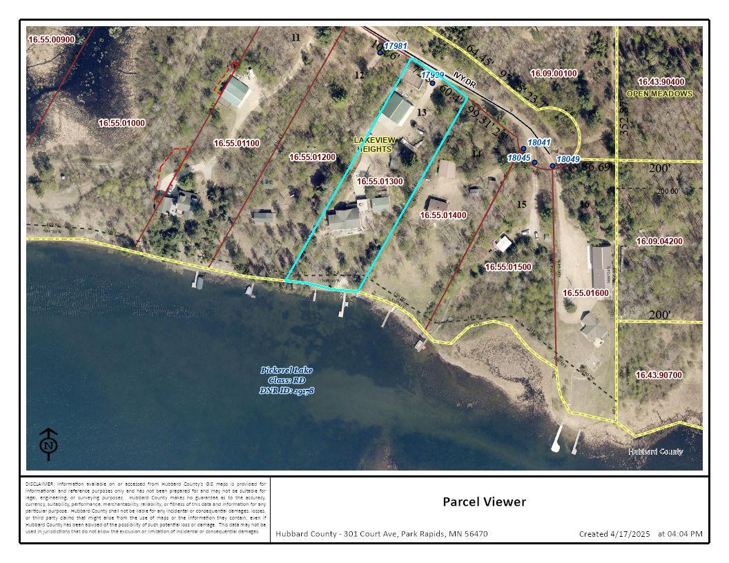 2005 single family home for sale at 17999 Ivy Drive in Park Rapids, MN — 3 bed, 3 bath (photo 67 of 69)