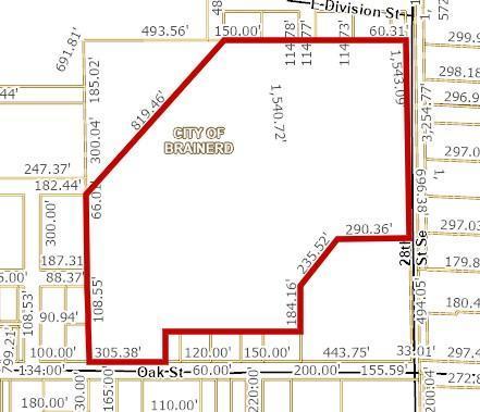 land for sale at 2723 Oak Street in Brainerd, MN (photo 2 of 7)