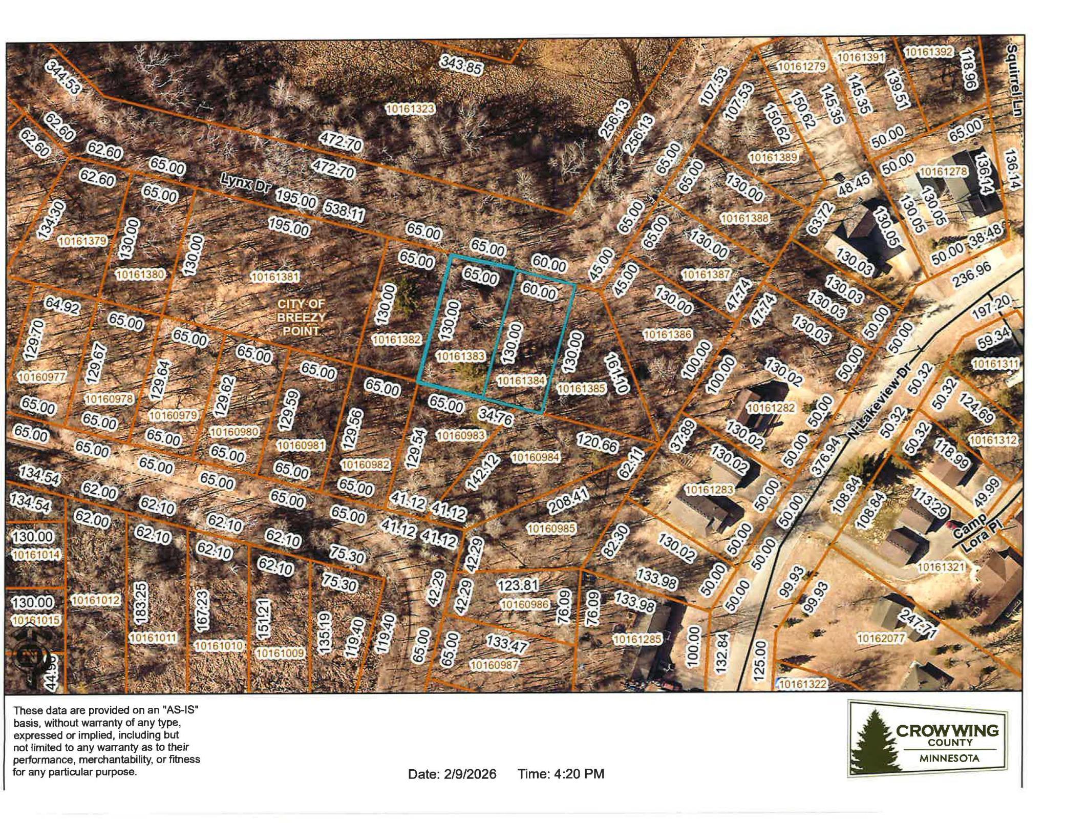 TBD Lots 200 & 201 Lynx Drive, Breezy Point MN 56472 - Photo 2 of 8