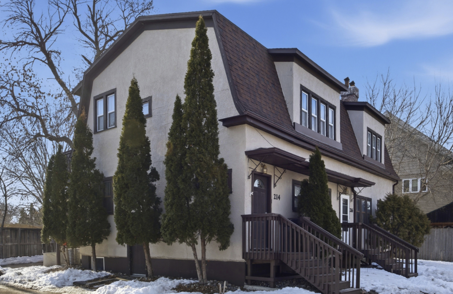 1885 duplex for sale at 214-216 12th Street S in Fargo, ND — 5 bed, 3 bath (photo 2 of 35)