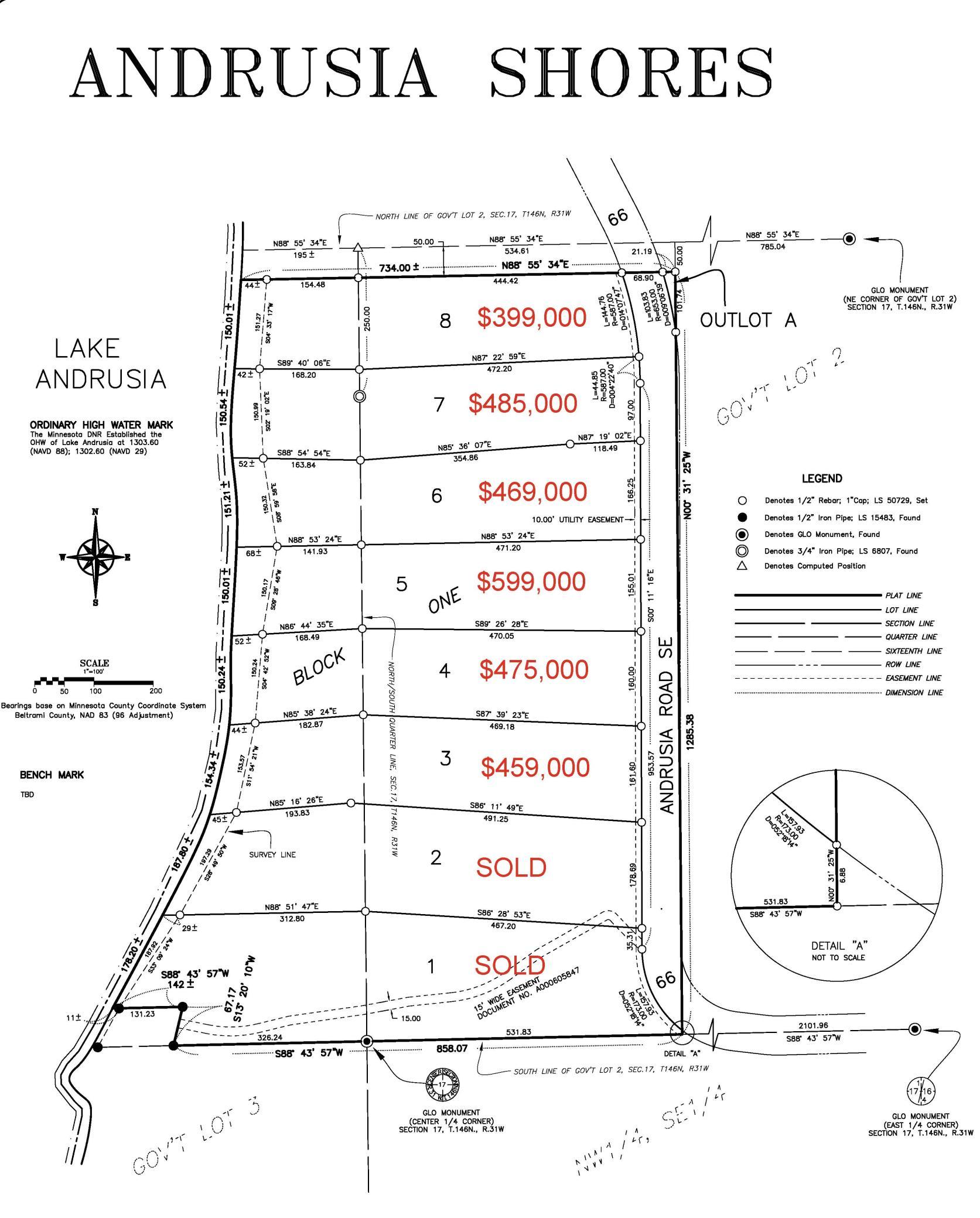 2017 single family home for sale at TBD Andrusia Road SE, Unit Lot 7, Block 1 in Cass Lake, MN — 0 bed, 0 bath (photo 2 of 15)
