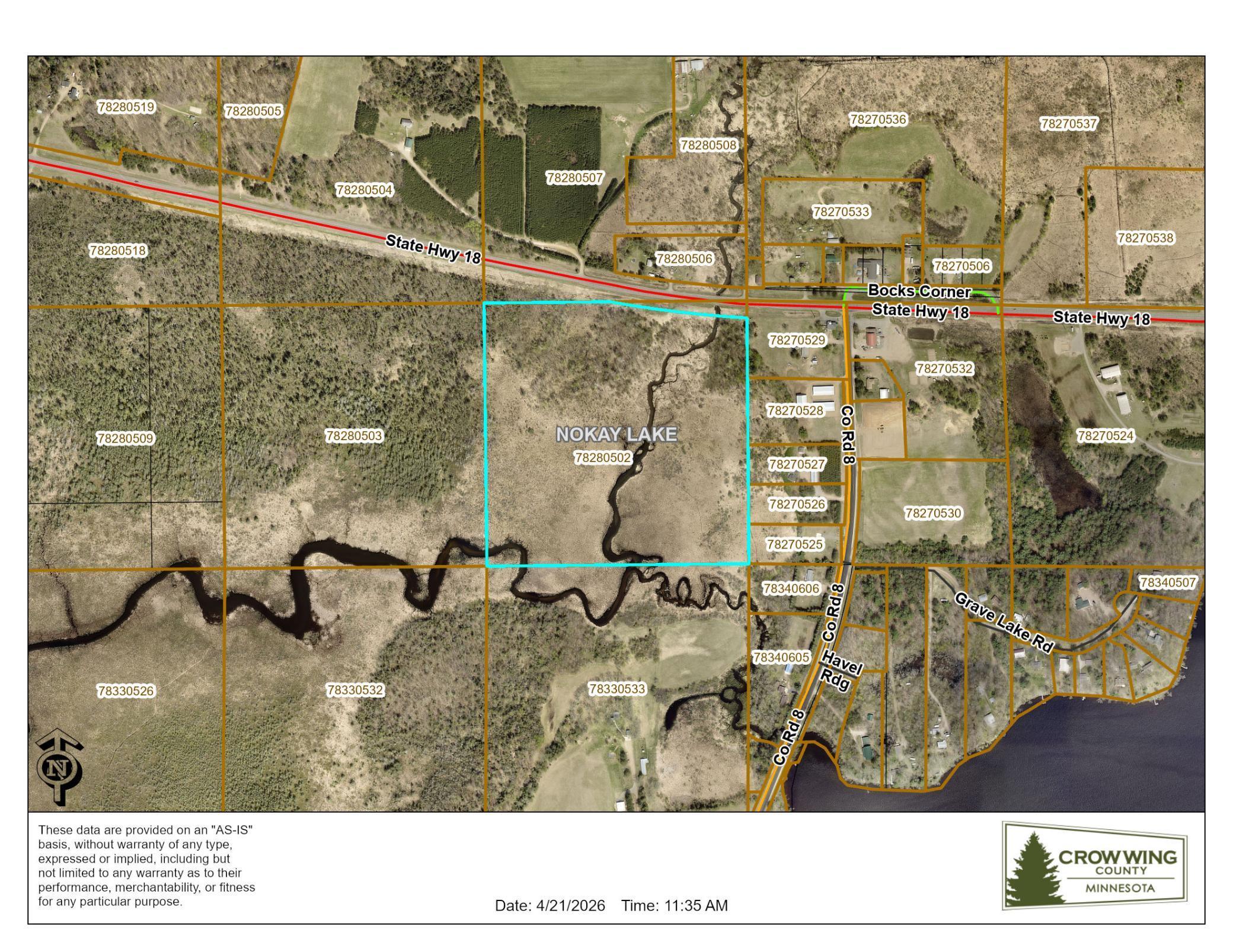 land for sale at 40 acres Hwy 18 in Brainerd, MN (photo 2 of 2)