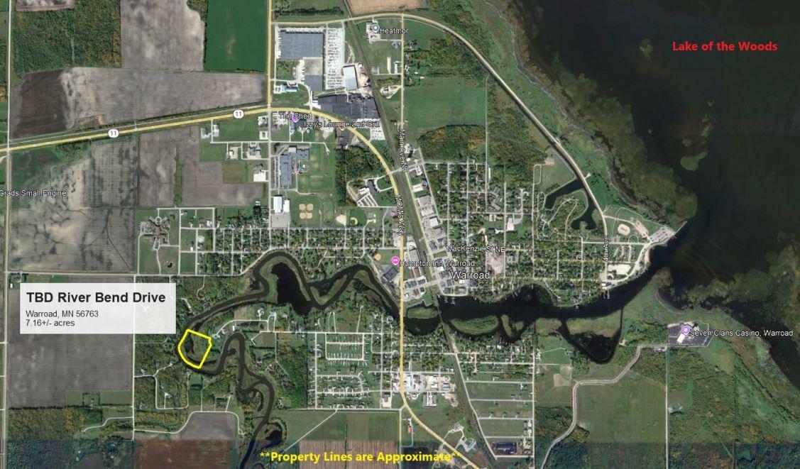 land for sale at 000 Riverbend Drive in Warroad, MN (photo 2 of 15)