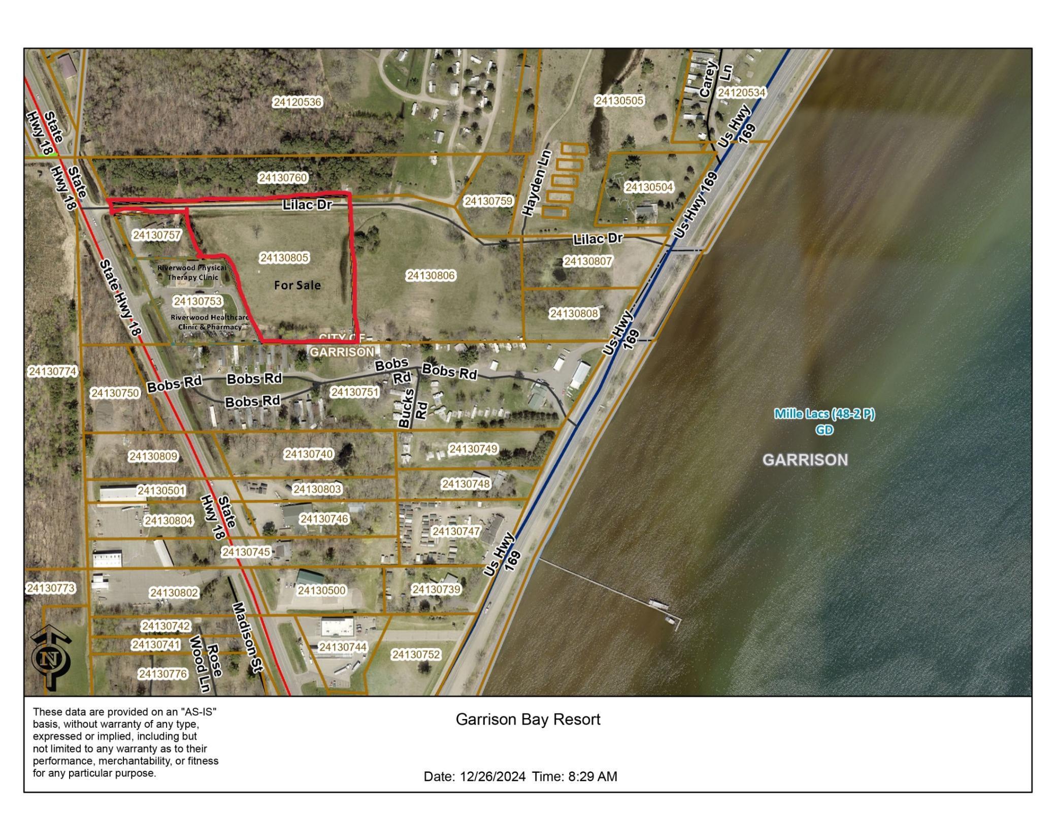 land for sale at TBD Lilac Drive in Garrison, MN