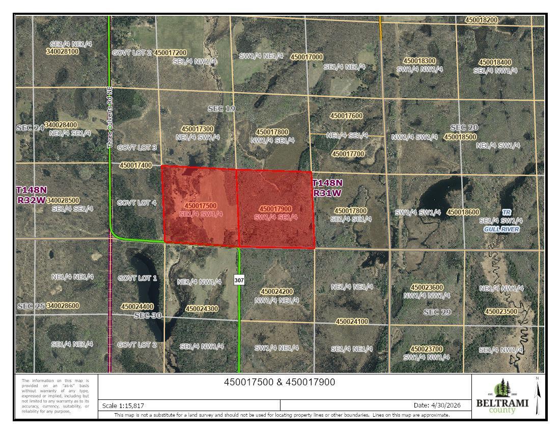 land for sale at TBD Ct Rd 307 in Blackduck, MN (photo 2 of 15)