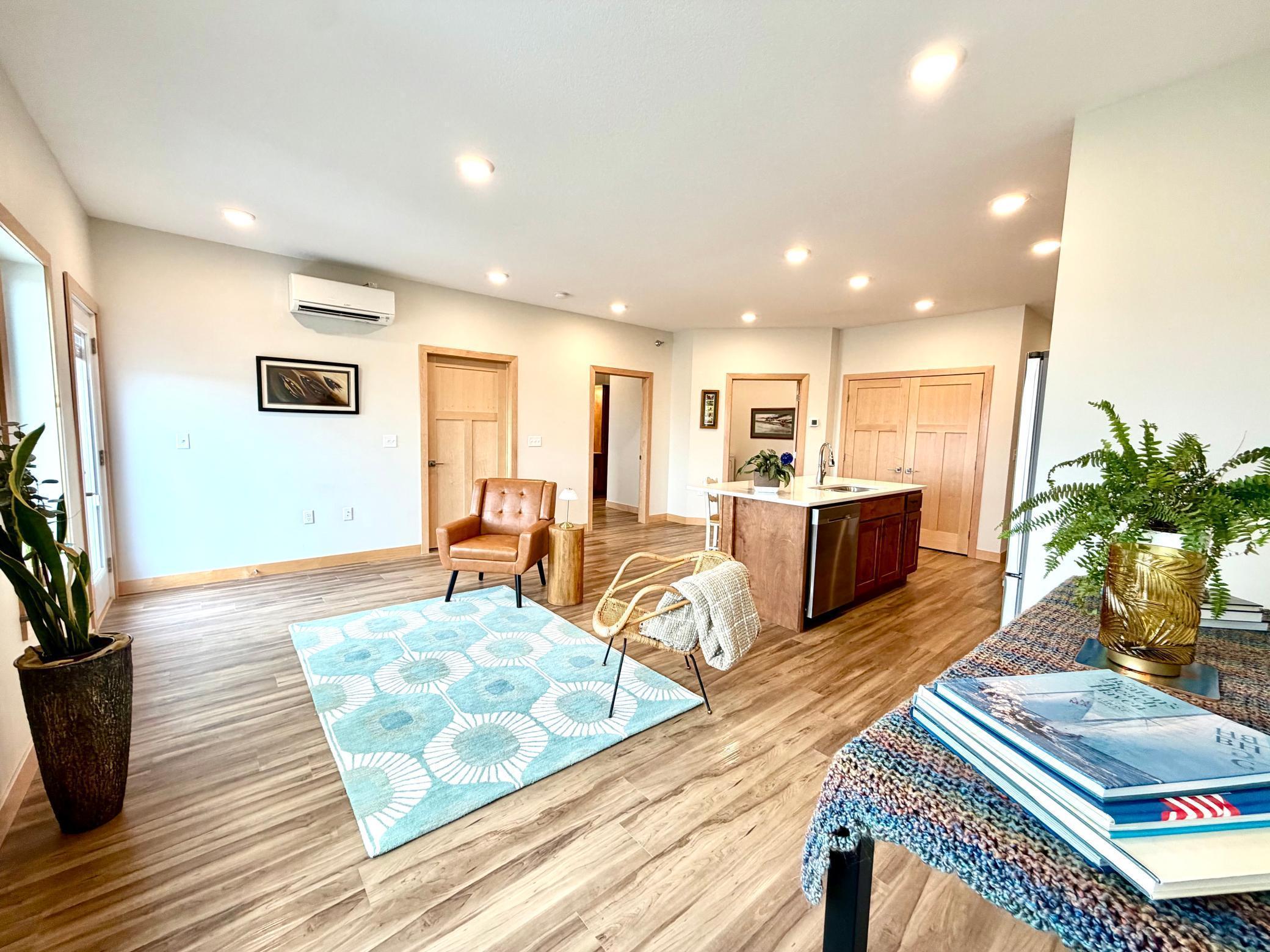 2022 condo for sale at 715 Lake Shore Drive NE, Unit 201 in Bemidji, MN — 1 bed, 1 bath