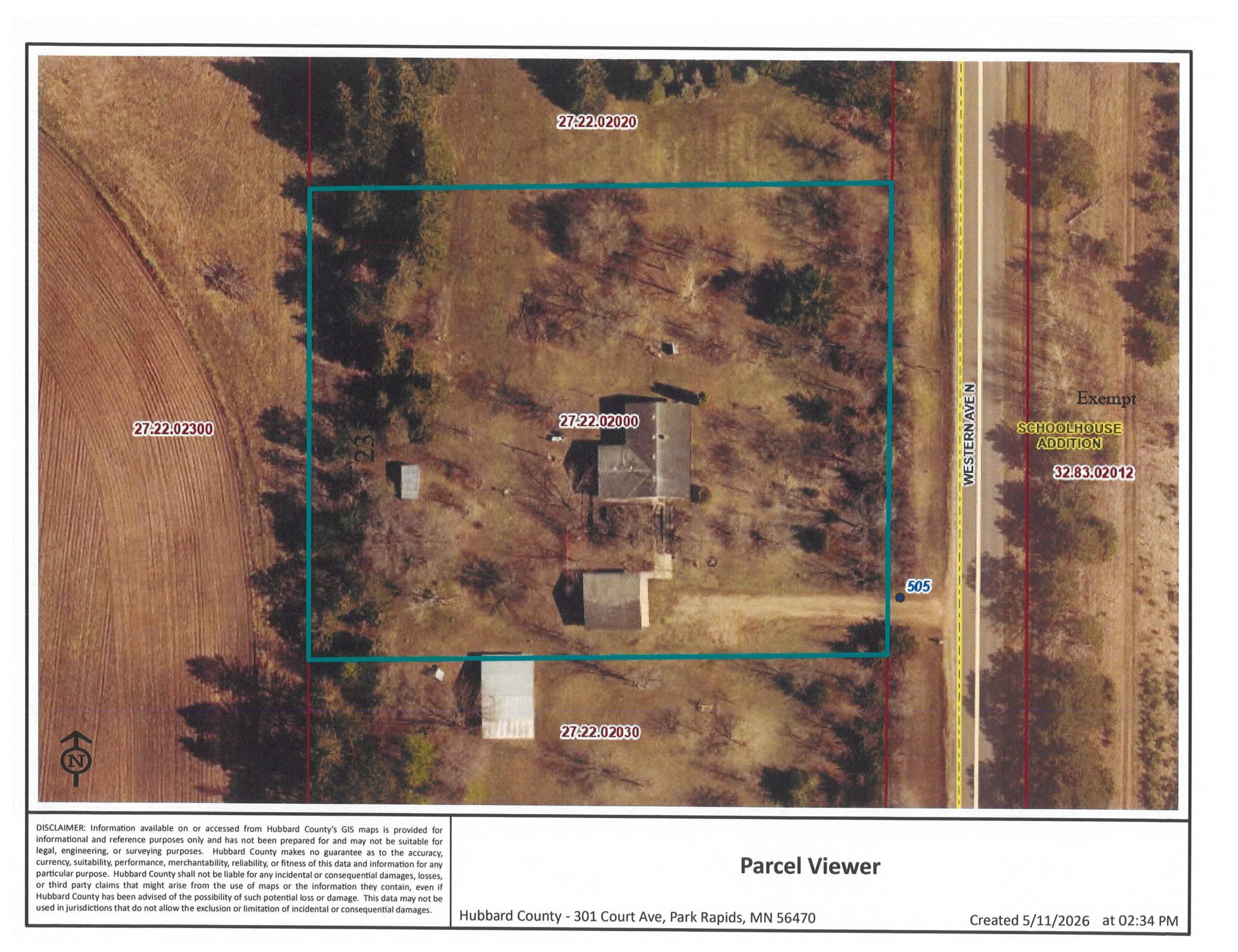 1972 single family home for sale at 505 Western Avenue N in Park Rapids, MN — 3 bed, 2 bath (photo 23 of 23)