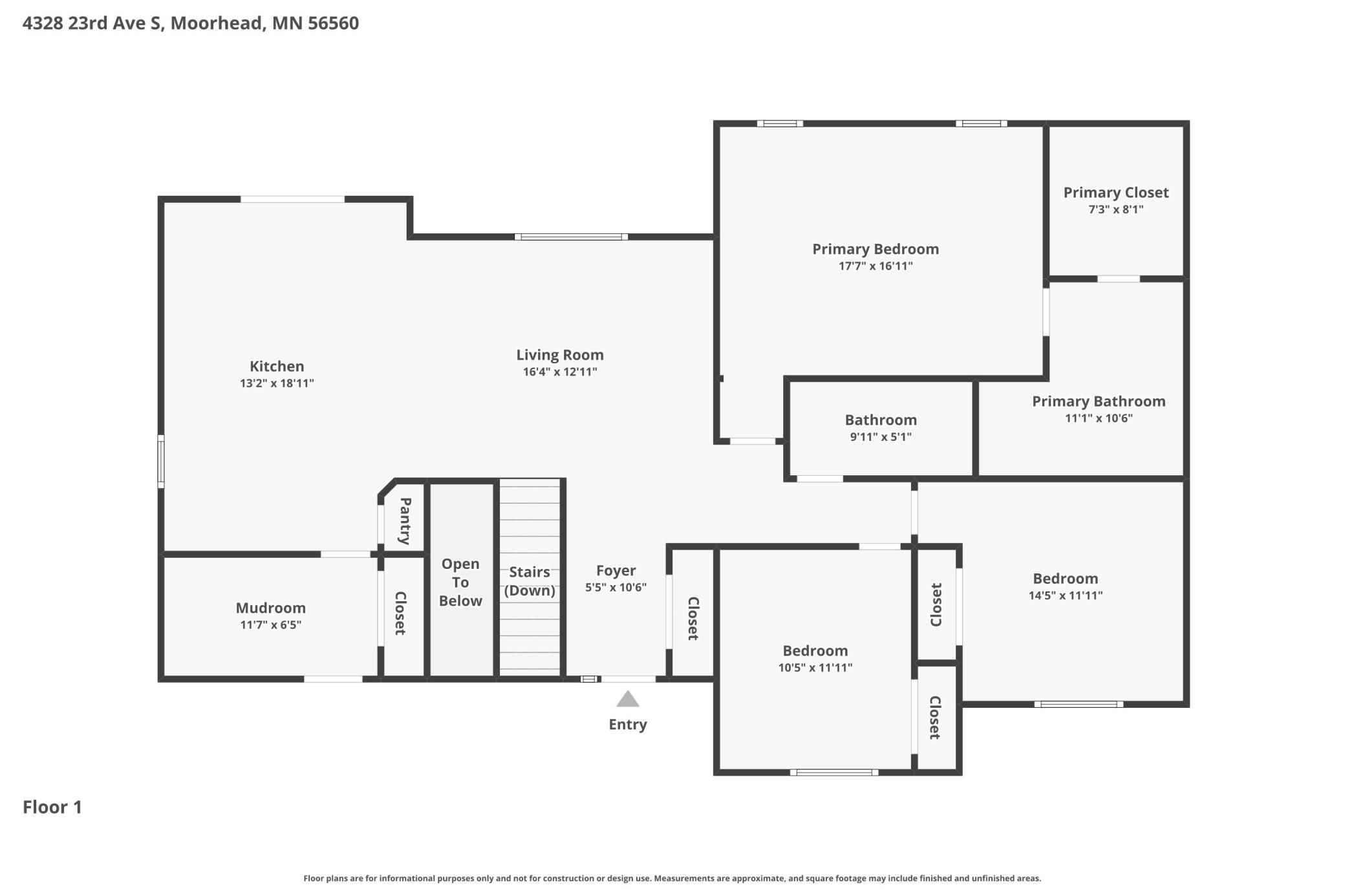 2026 single family home for sale at 4328 23rd Avenue S in Moorhead, MN — 5 bed, 3 bath (photo 3 of 60)