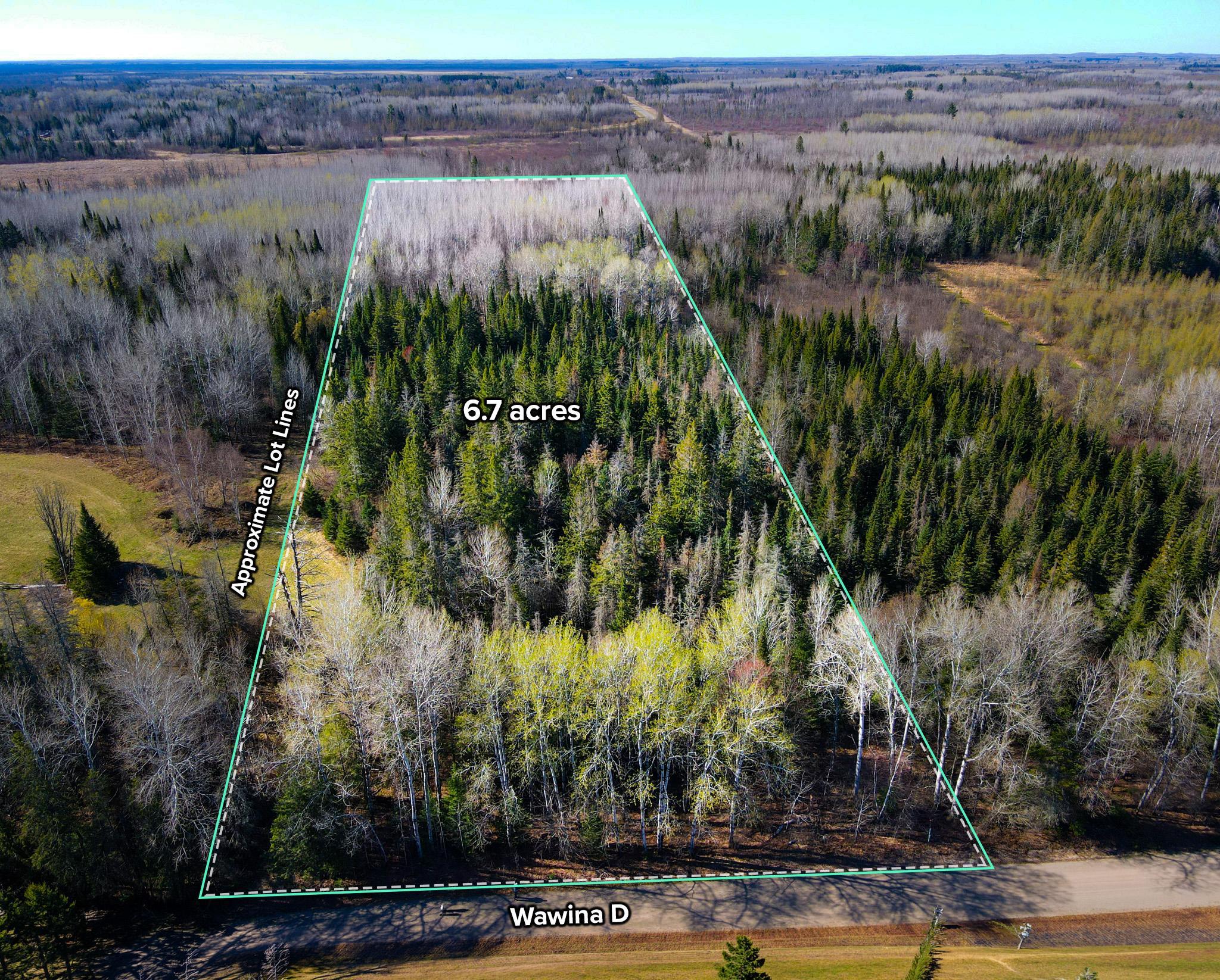 land for sale at Parcel B Township Road D in Wawina, MN