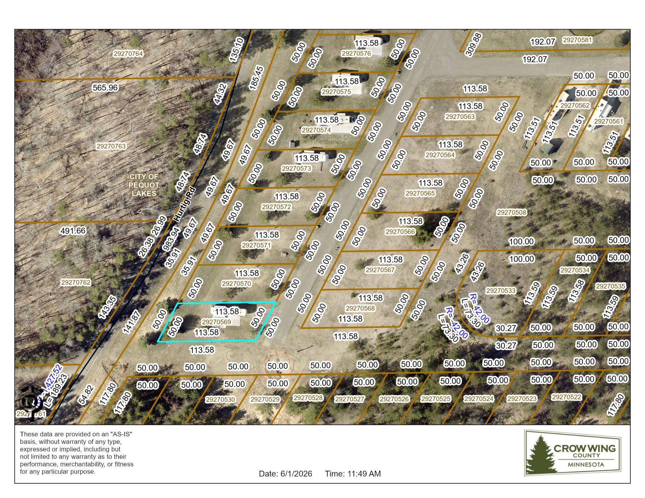 28668 Lot 110 Hurtig Road, Pequot Lakes MN 56472 - Photo 3 of 4
