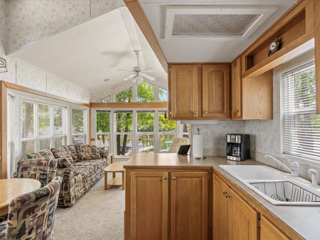2004 single family home for sale at 15827 Wilderness Trail, Unit 80 in Crosslake, MN — 2 bed, 1 bath (photo 9 of 39)