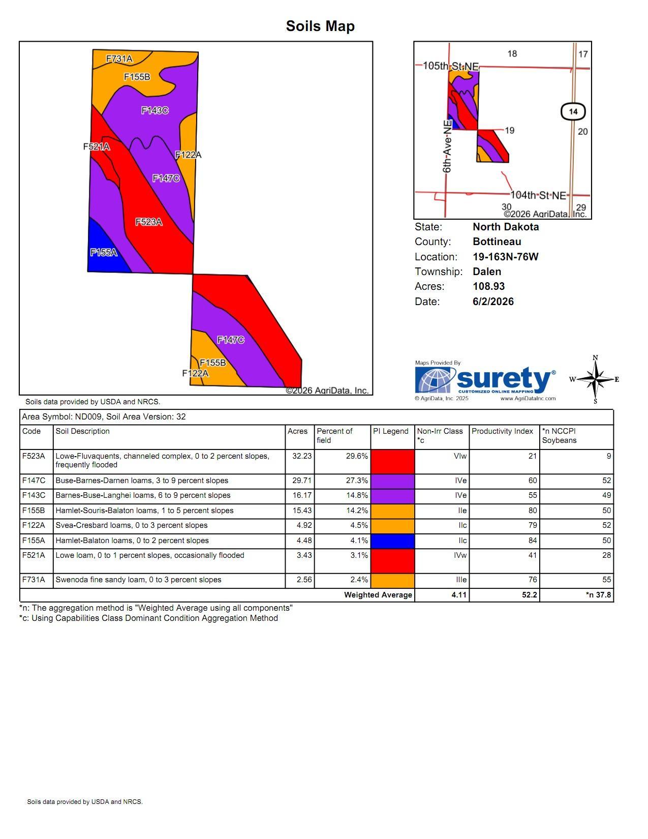 land for sale at TBD 6 Avenue NE in Souris, ND (photo 5 of 69)