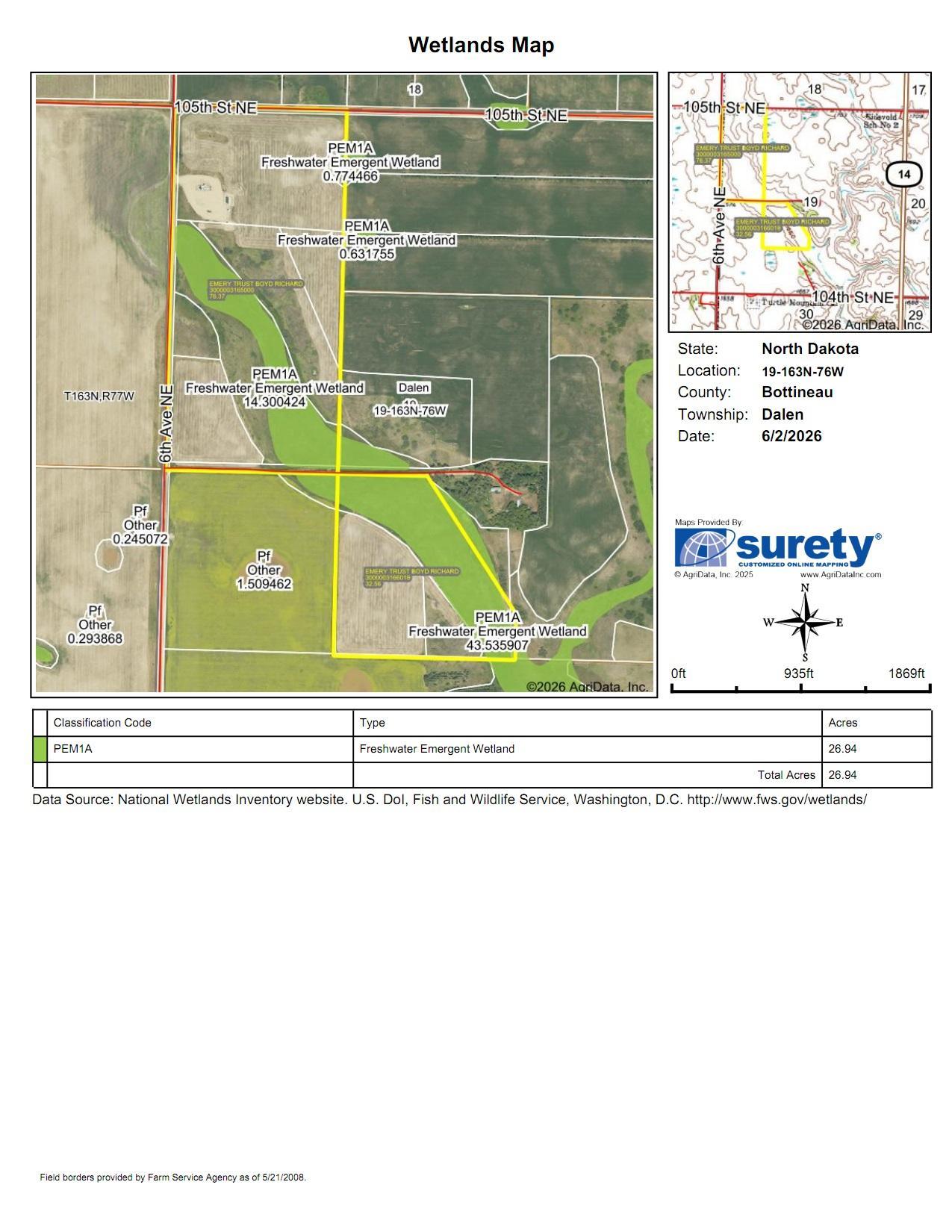 land for sale at TBD 6 Avenue NE in Souris, ND (photo 69 of 69)