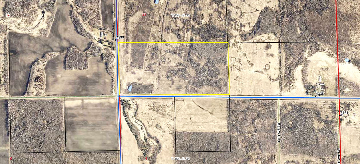 land for sale at TBD Tract D County Road 1 SW in Baudette, MN