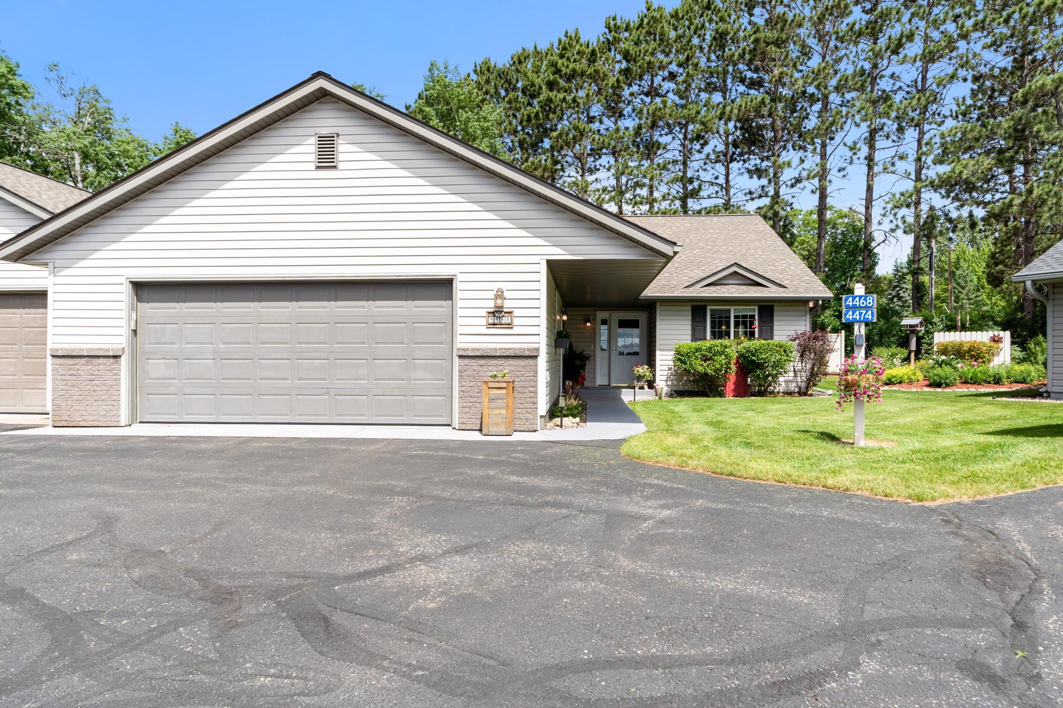 2005 townhouse for sale at 4468 Griffin Circle in Pequot Lakes, MN — 3 bed, 2 bath