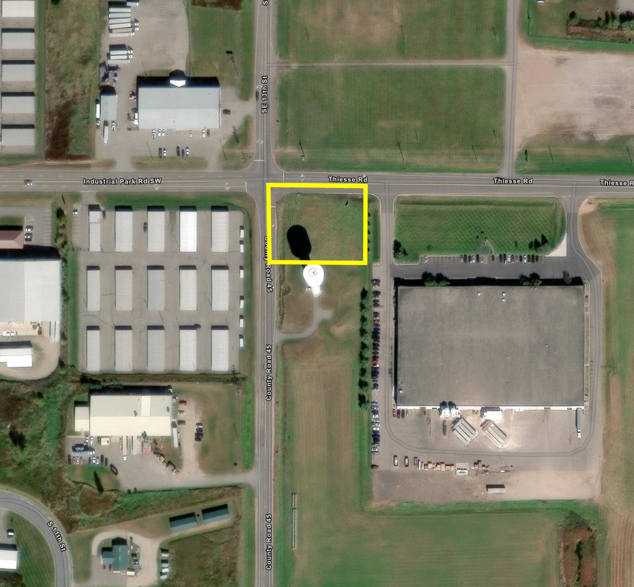 land for sale at SE Corner Thiesse Rd/CR45 in Brainerd, MN