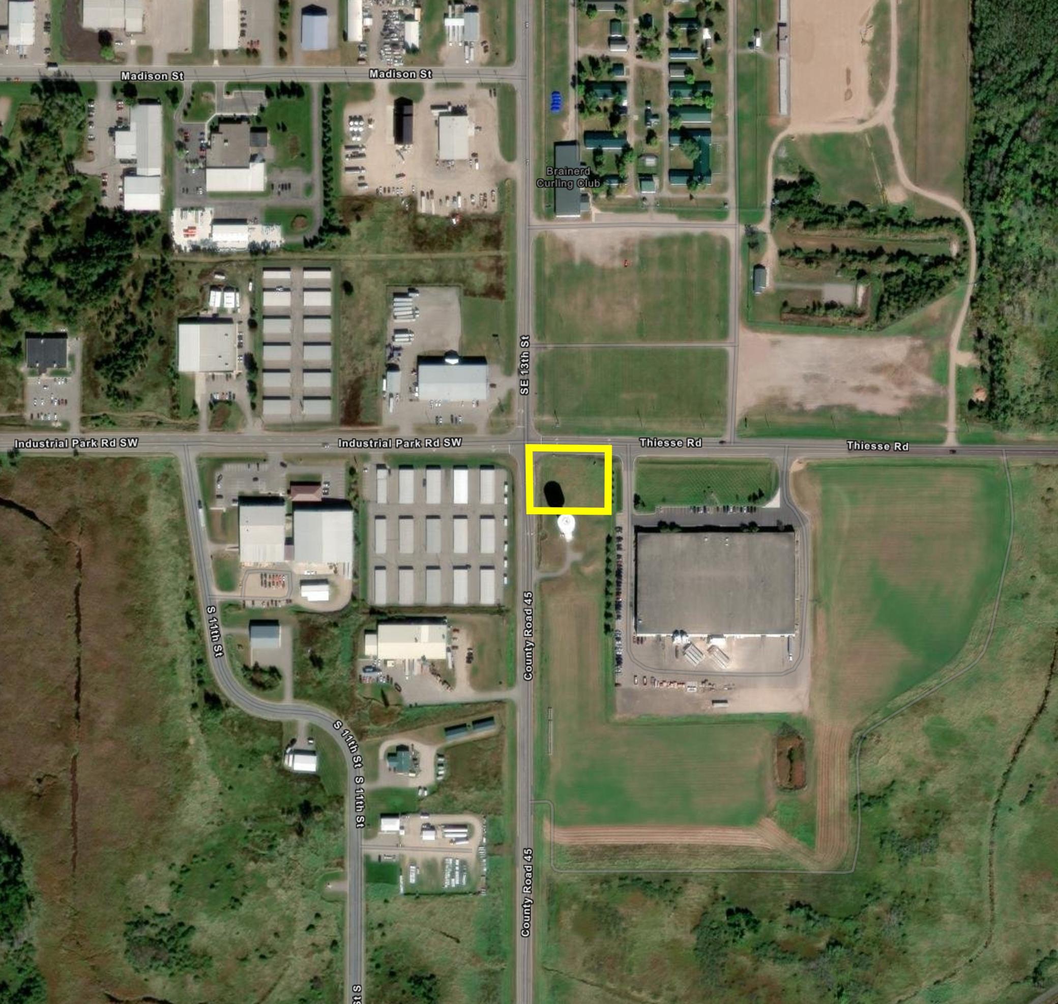 land for sale at SE Corner Thiesse Rd/CR45 in Brainerd, MN (photo 2 of 6)