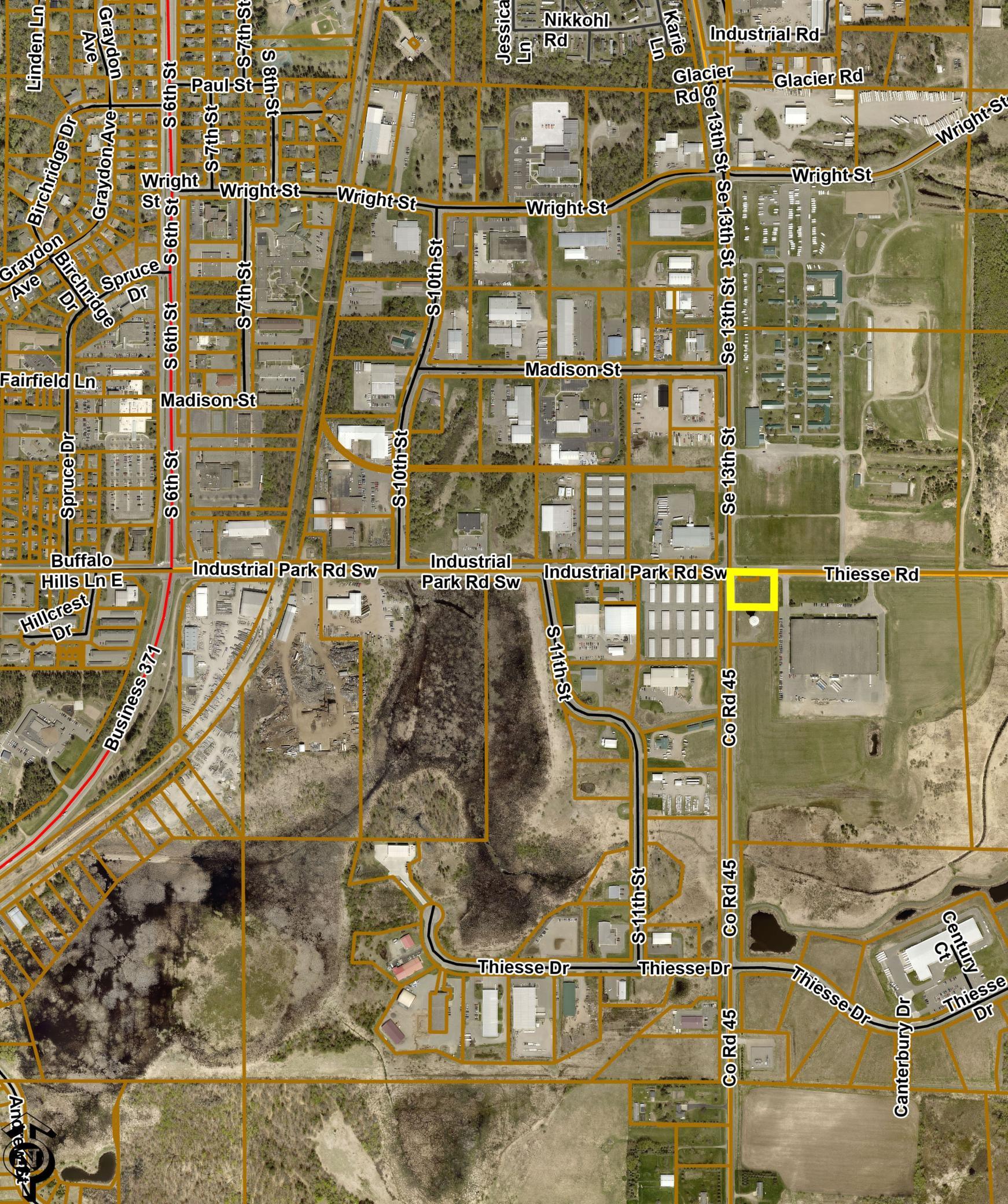 land for sale at SE Corner Thiesse Rd/CR45 in Brainerd, MN (photo 4 of 6)