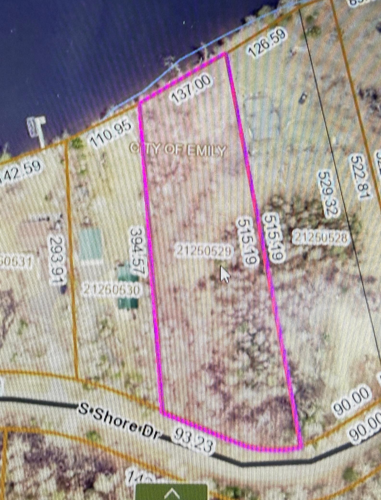 land for sale at 100' Lake Mary 1.51 Acres South Shore Drive in Emily, MN