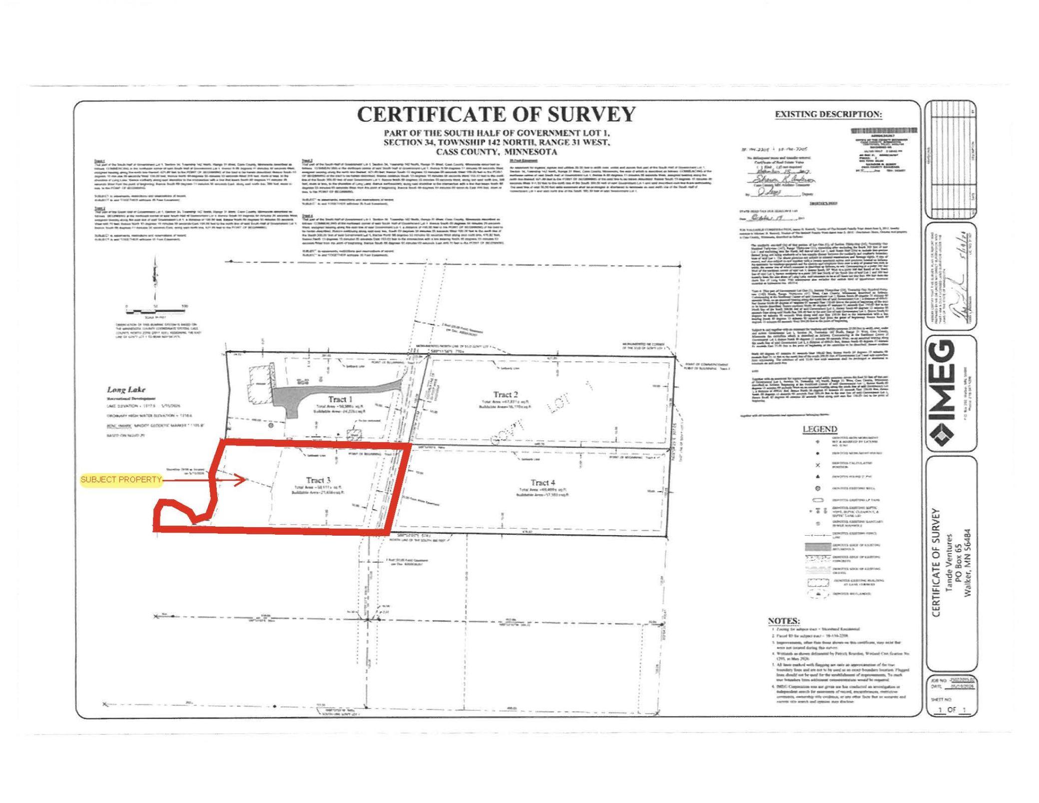 land for sale at TBD Long Lake Road NW in Akeley, MN