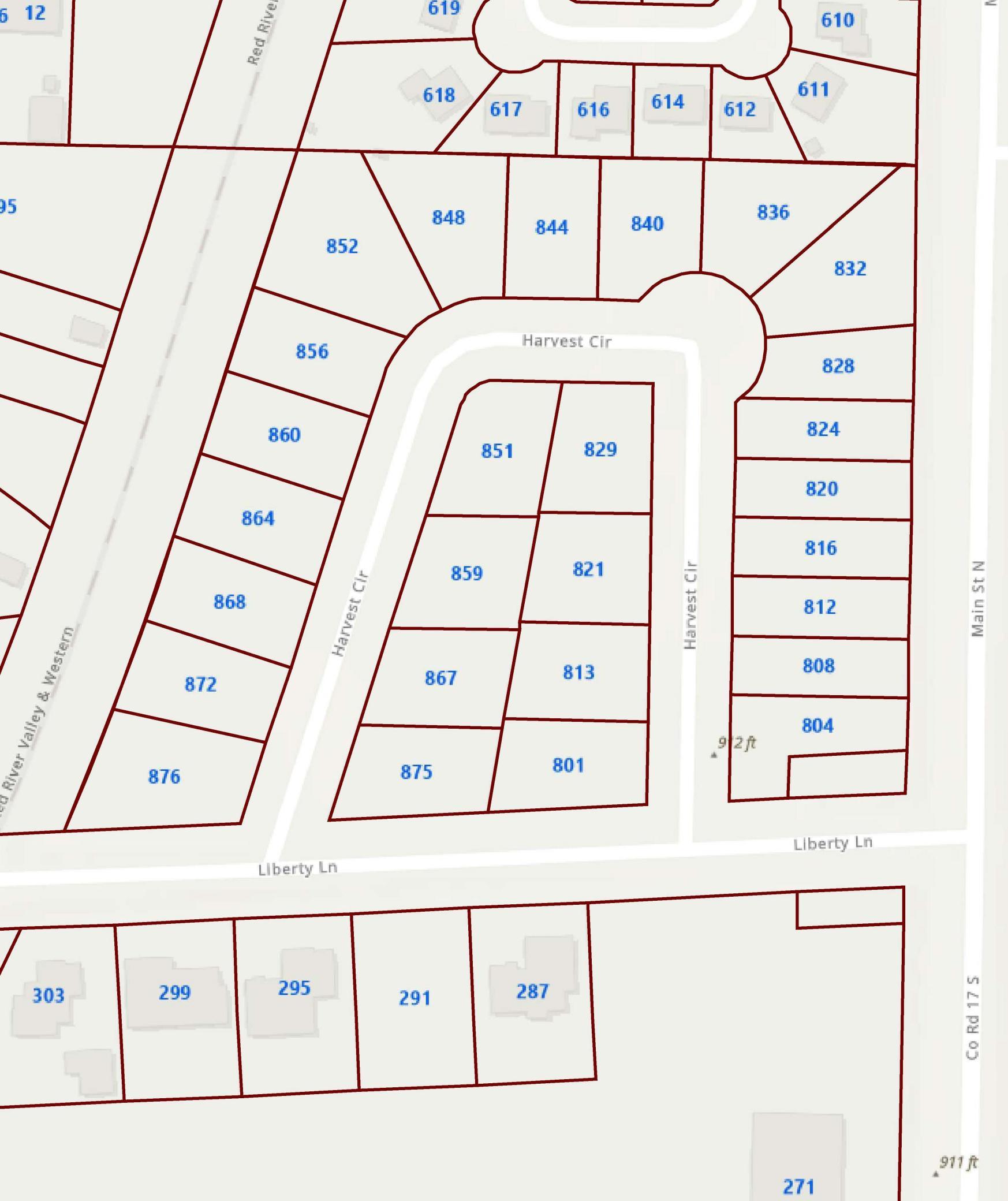 land for sale at 801 Harvest Circle in Horace, ND (photo 2 of 2)