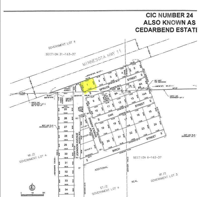 land for sale at 52170 State Highway 11 - Lot 1 in Salol, MN (photo 2 of 2)