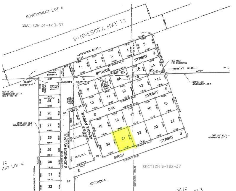 land for sale at 52170 State Highway 11 - Lot 21 in Salol, MN (photo 2 of 3)