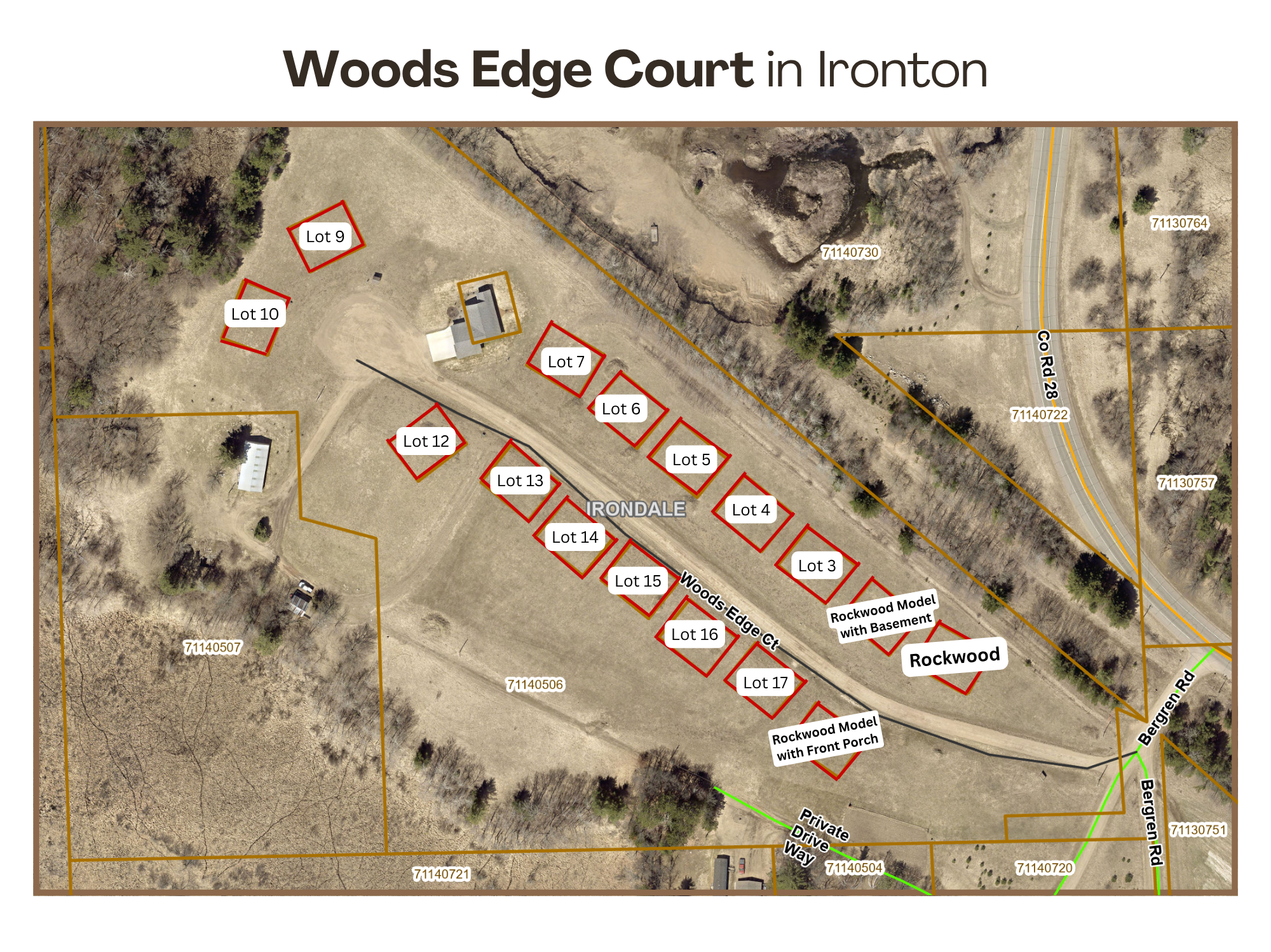 2025 single family home for sale at 20972 Woods Edge Court in Ironton, MN — 3 bed, 2 bath (photo 27 of 27)