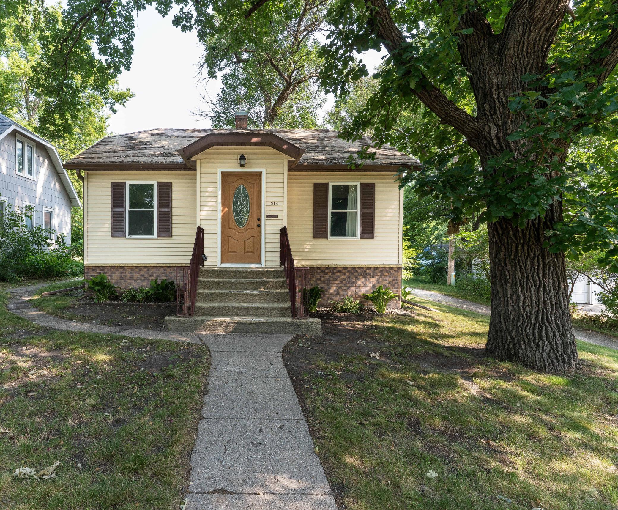 1941 single family home for sale at 314 Birch Avenue W in Fergus Falls, MN — 2 bed, 2 bath