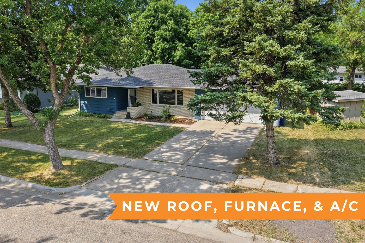 1964 single family home for sale at 1418 22nd Avenue S in Moorhead, MN — 3 bed, 2 bath