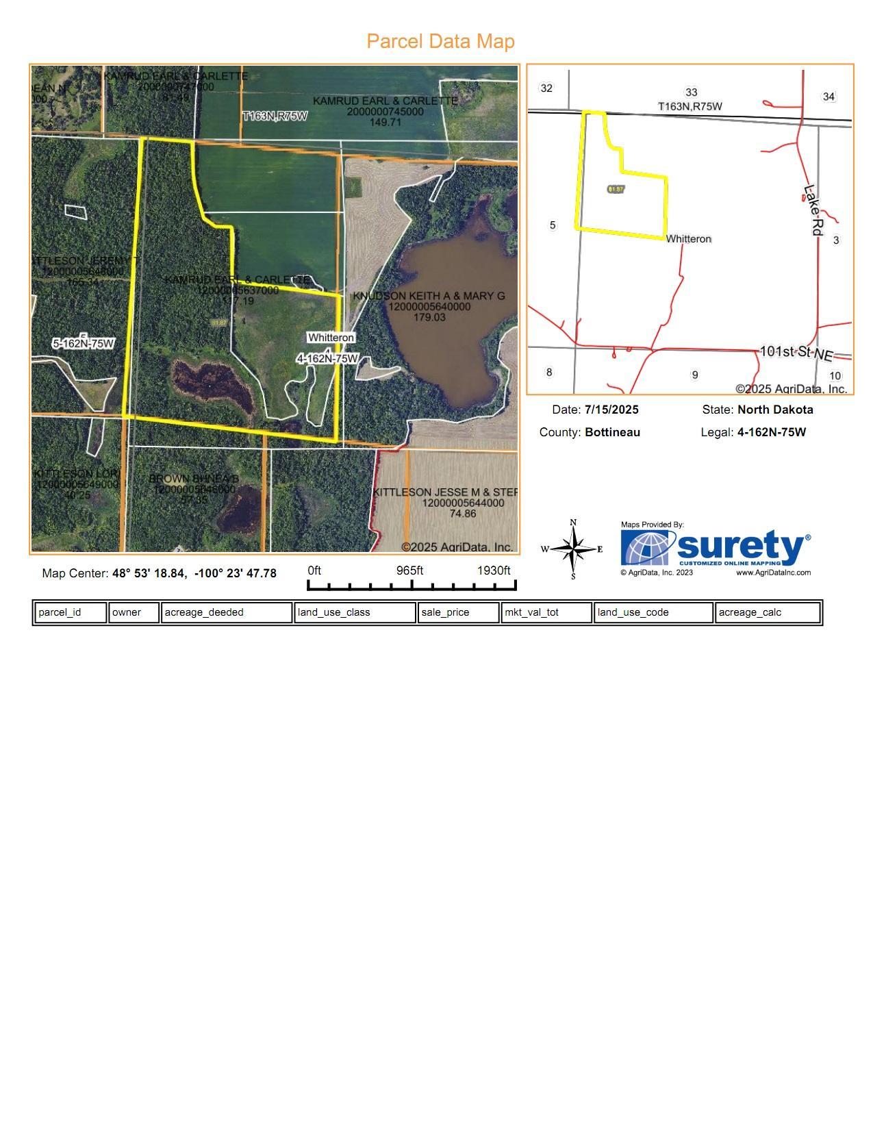 land for sale at TBD Lake Road in Bottineau, ND (photo 10 of 74)