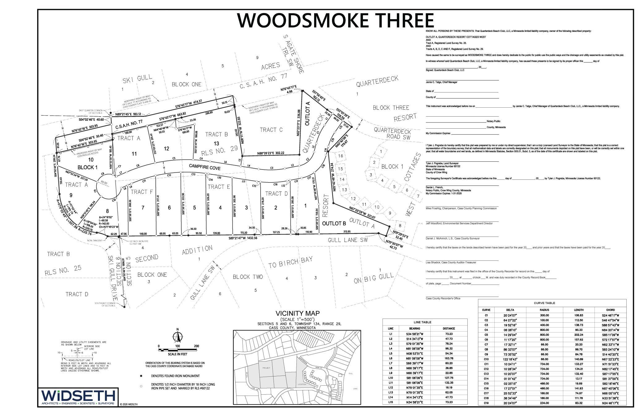 land for sale at Quarterdeck Lot 2, Block 1 Woodsmoke Three TBD in Nisswa, MN