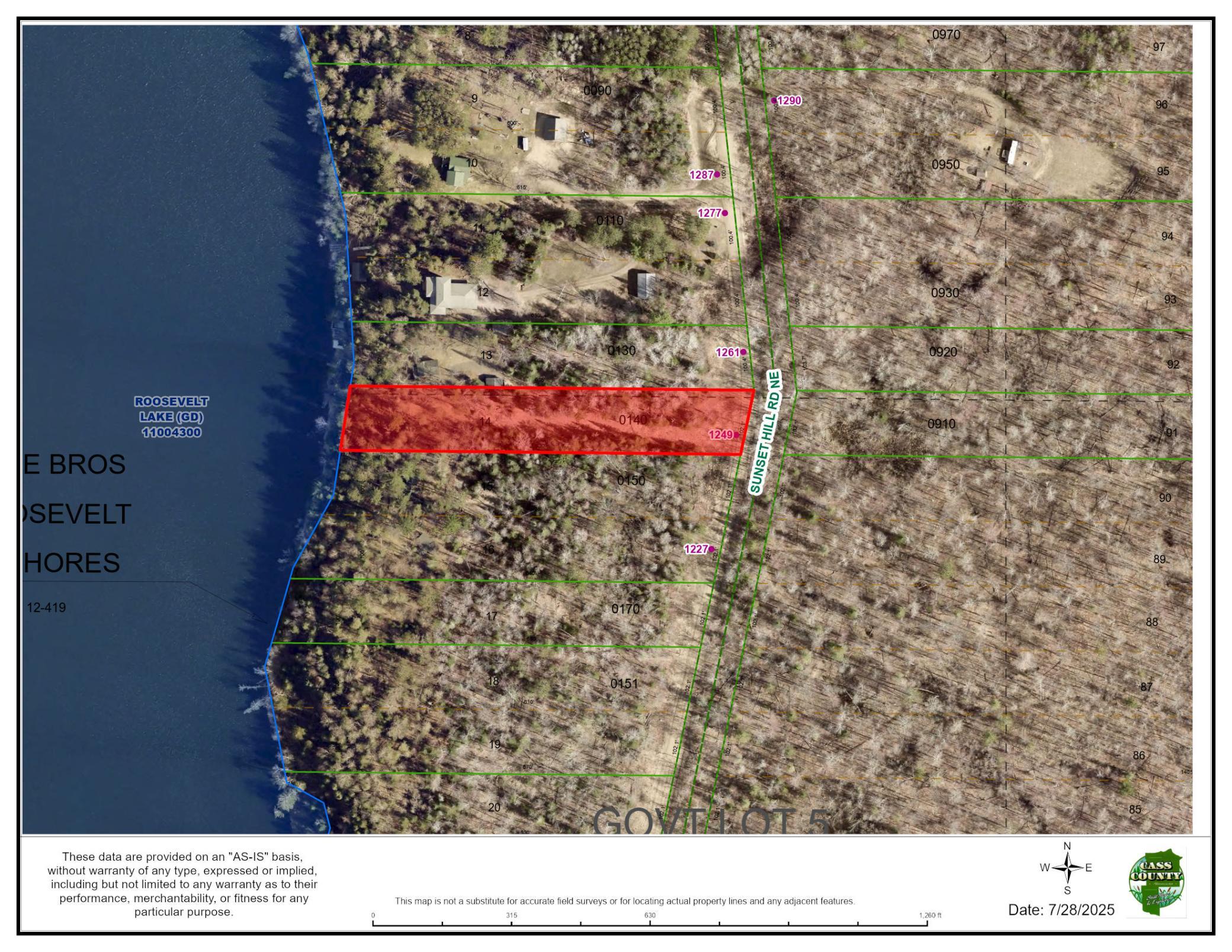 land for sale at 1249 Sunset Hill Road NE in Outing, MN (photo 11 of 12)