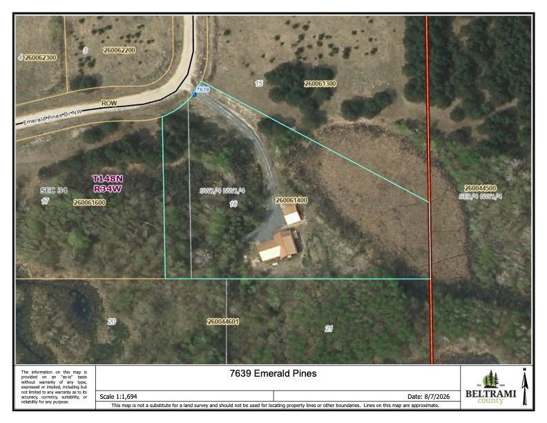 2021 single family home for sale at 7639 Emerald Pines Drive NW in Bemidji, MN — 3 bed, 2 bath (photo 91 of 94)