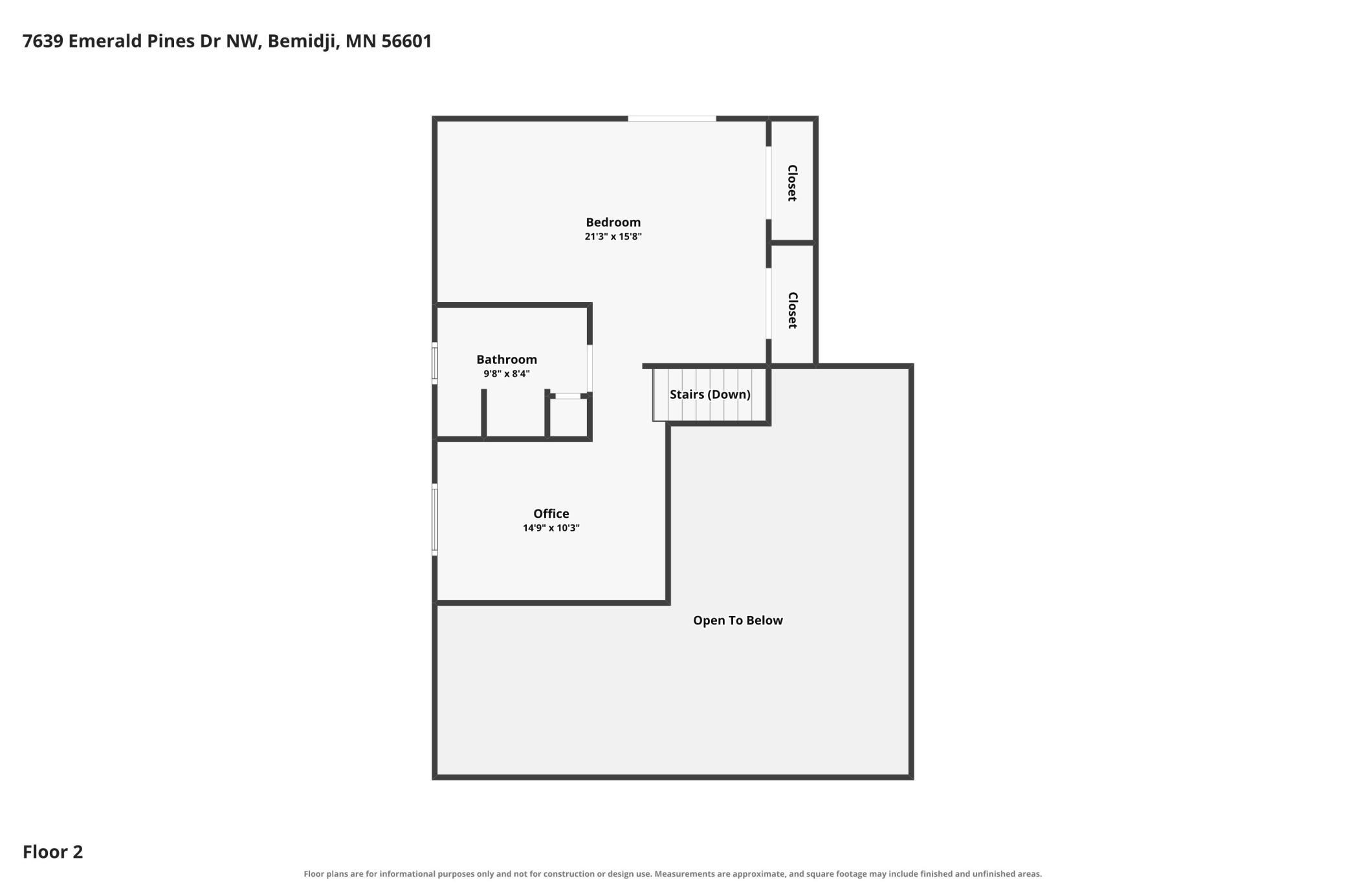 2021 single family home for sale at 7639 Emerald Pines Drive NW in Bemidji, MN — 3 bed, 2 bath (photo 92 of 94)
