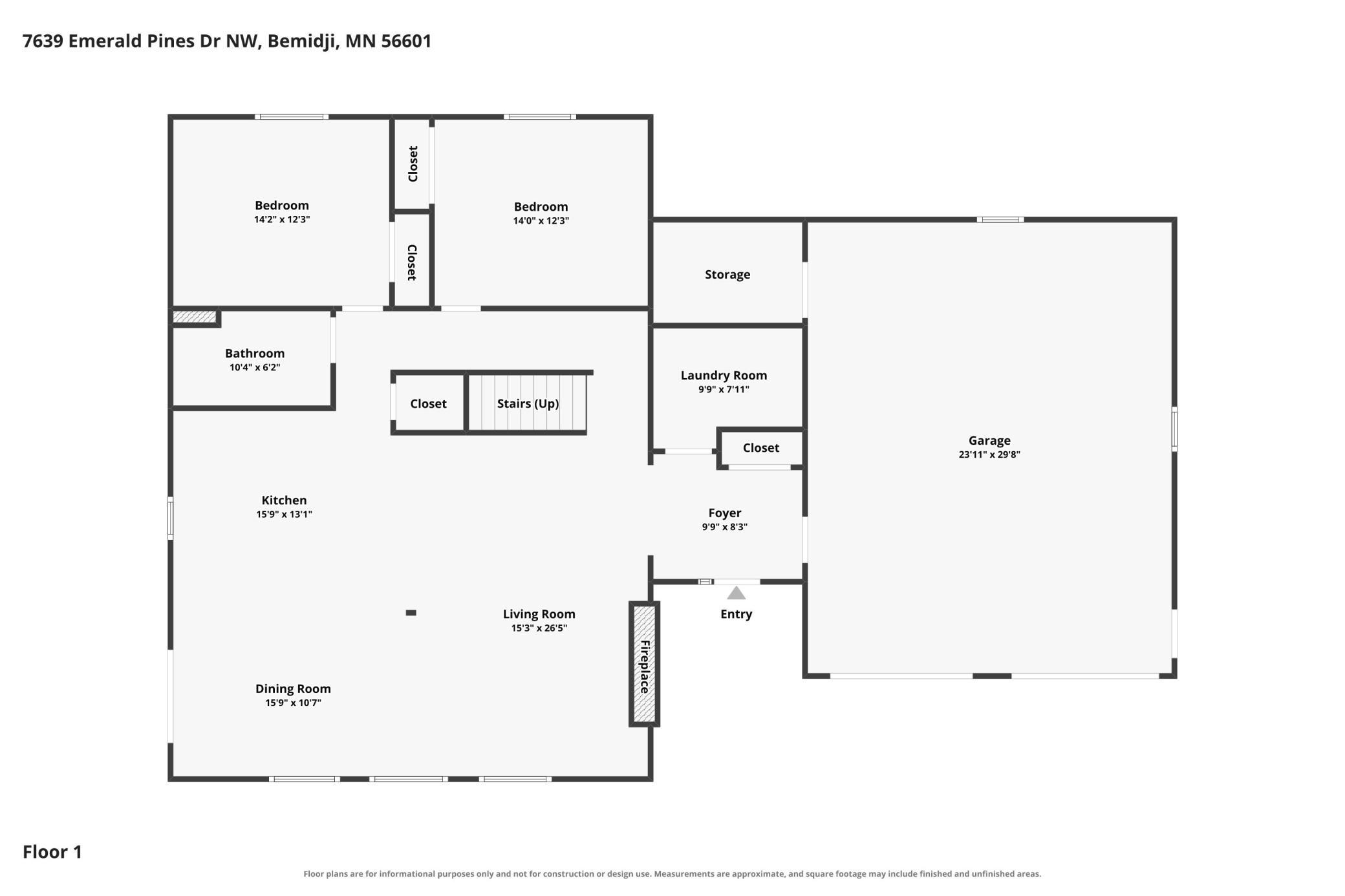 2021 single family home for sale at 7639 Emerald Pines Drive NW in Bemidji, MN — 3 bed, 2 bath (photo 93 of 94)