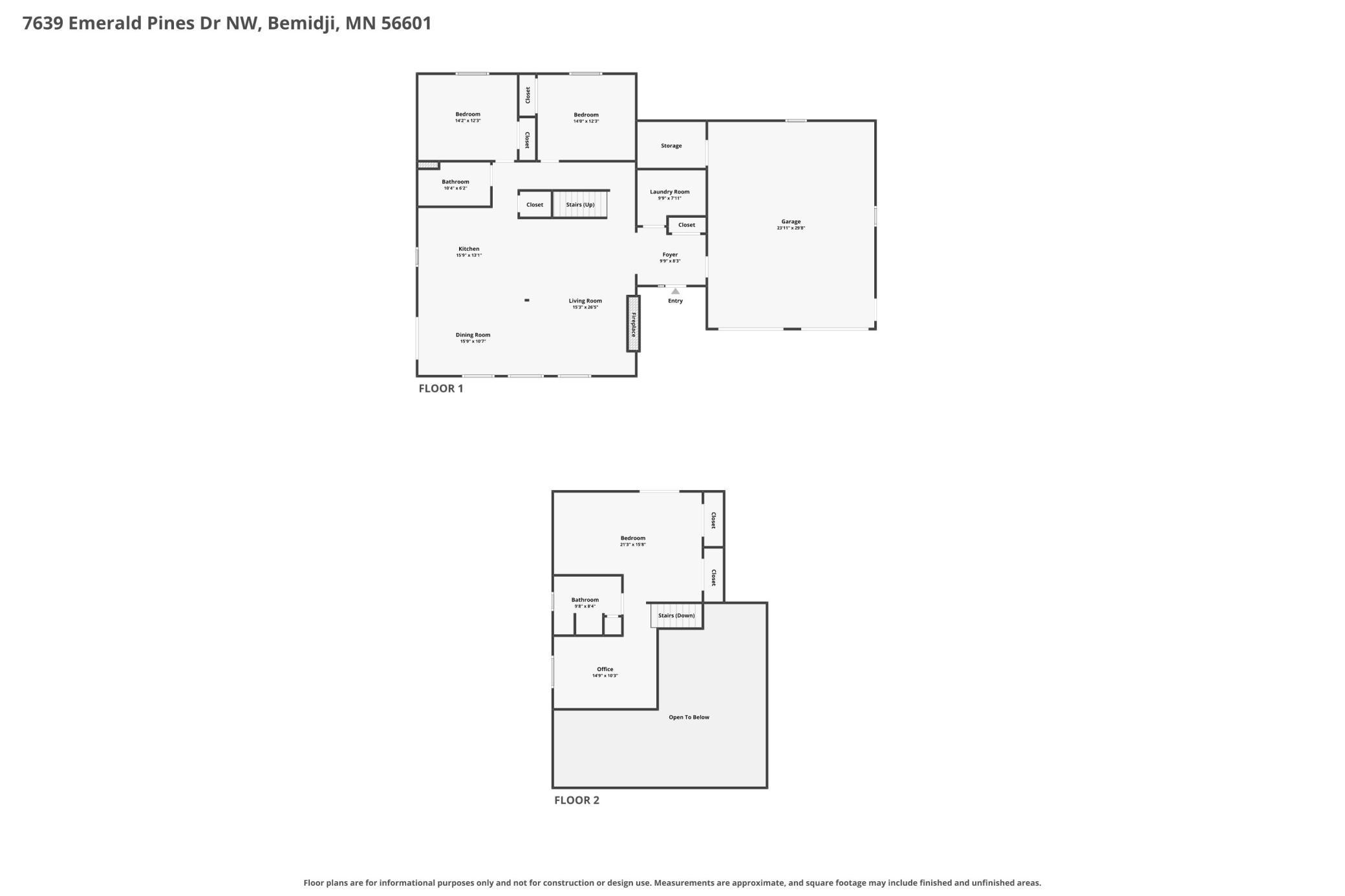 2021 single family home for sale at 7639 Emerald Pines Drive NW in Bemidji, MN — 3 bed, 2 bath (photo 94 of 94)